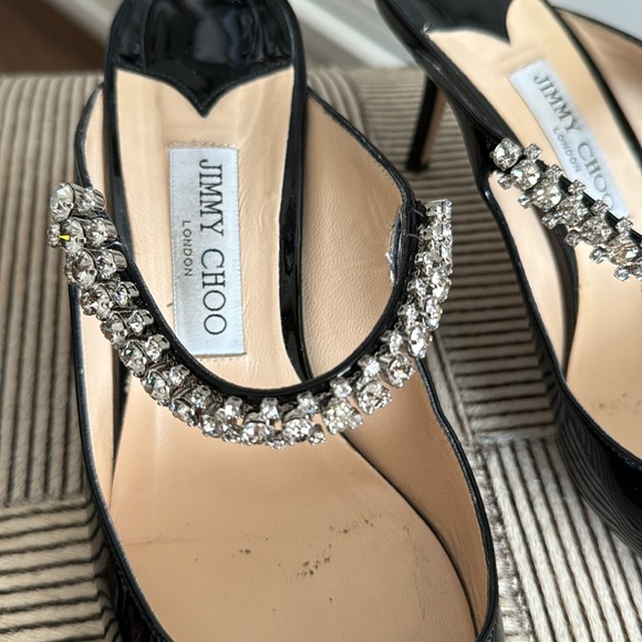 Jimmy Choo Bing 65 - Patent leather mule Size 41 - Picture 4 of 9